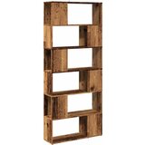 Maison Chic Knjižna omara - Knjižni regal starinski les 80x24x186 cm, (21723259) | Shoptok.si