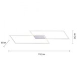 PAUL NEUHAUS 8194-55 - led prigušiva plafonski luster inigo 2xLED/20W/230V | Eponuda.com