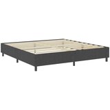 Box spring okvir za krevet od tkanine sivi 200 x 200 cm | shoptok.hr