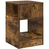  Stranska miza Dimljeni oreh 30,5 x 30 x 45 cm Konstruiran les, (5000201853) | Shoptok.si