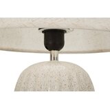 Mauro Ferretti Krem stolna lampa keramička s tekstilnim sjenilom (visina 44 cm) Japandi – | shoptok.hr