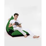 Atelier Del Sofa Pyramid Large Double Color Bed Pouf - Green vrtna sedežna vreča, (21109020)