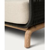 Kave Home Siv/bež oblazinjen vrtni kavč Alipa – | Shoptok.si