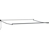  Povlačivi tende Žuta i bijela 4 x 2 m Poliester i metal | shoptok.hr