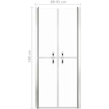  Vrata za tuš-kabinu prozirna ESG 91 x 190 cm | shoptok.hr