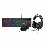 Gamdias Tastatura + miš + Slušalice Poseidon E2 žičani | ePonuda.com