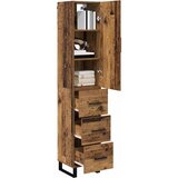  Highboard Staro drvo 34,5 x 34 x 180 cm Konstruirano drvo | shoptok.hr