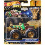 Mattel Hot Wheels Monster Trucks: Wreckin Wolf pobjednički monster autić s peharom 1/64 - | shoptok.hr