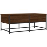  Stolić za kavu smeđa boja hrasta 100x51x40 cm konstruirano drvo | Shoptok.si