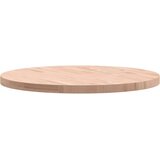 Stolna ploča Ø80x4 cm okrugla od masivne bukovine | shoptok.hr