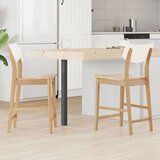  Trpezarijske stolice 2 pcs Prirodna 48 x 49 x 95 cm - Prirodna | shoptok.hr