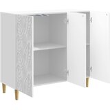  Kreveta Bijela visokog sjaja 89 x 34,5 x 80 cm | shoptok.hr