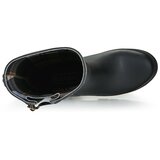 Barbour škornji za dež LEIGHTON TARTAN TALL WELLY Črna | Shoptok.si