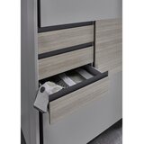 CARRYHOME OMARA Z DRSNIMI VRATI, barve hrasta, sahara | Shoptok.si