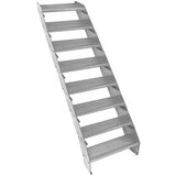 Monster nastavljivo 8-delno pocinkano stopnišče - 600 mm širine, (21571141) | Shoptok.si