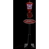  Božićna ulična svjetiljka s Djedom Mrazom 180 cm LED | shoptok.hr