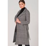 Dewberry Z6720 LADY COAT-WHITE-BLACK | Shoptok.si