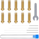 Elegoo Brass Nozzle Set for Neptune 4 Plus/Max - Set of 10 | Eponuda.com