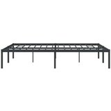 Metalni okvir za krevet crni 150x200 cm | shoptok.hr
