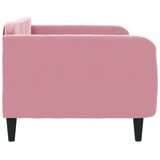  Dnevni krevet ružičasti 100 x 200 cm baršunasti | shoptok.hr