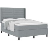 Box spring krevet Svjetlosiva 140 x 190 cm tkanina | shoptok.hr