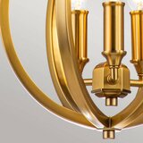 Elstead Lighting Feiss FE-CORINNE-3P-S-BB - Luster na lancu CORINNE 3xE14/60W/230V | Eponuda.com