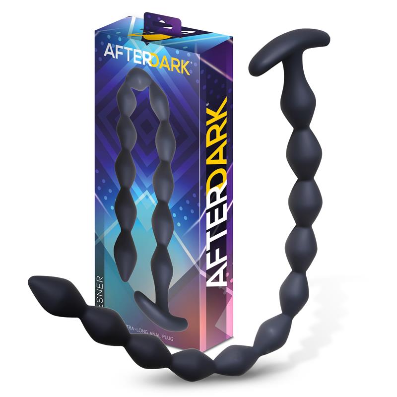 Afterdark Mesner Extra Long Anal Plug Black 55cm Cene
