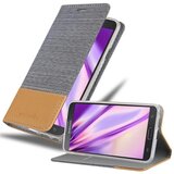 Cadorabo Ohišje, združljiv s Samsungom v svetlo sivo rjavi barvi - zaščitni pokrov z magnetnim zapiranjem, stoječo funkcijo in režo za kartico, (20567089) | Shoptok.si