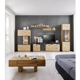 Mömax stenska polica tonale, temno siva, barva hrasta | Shoptok.si