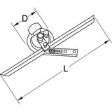 Ks Tools Univerzalni kotomer, s povečavo, skupna dolžina 300 mm | Shoptok.si