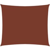 vidaXL Senčno jadro oksford blago pravokotno 3,5x5 m terakota Cene