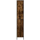 Ormarić za knjige boja dimljenog hrasta 80x31x169 cm drveni | shoptok.hr