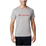 Columbia Majice s kratkimi rokavi Csc Basic Logo Siva