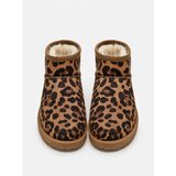 Sinsay Čizme za snijeg od imitacije brušene kože s leopard uzorkom | shoptok.hr