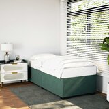 Furnova Posteljni okvir brez vzmetnice temno zelen 80x200 cm žamet, (21937883) Cene