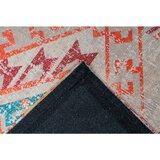 Kayoom RAVNO TKANA PREPROGA Indiana 200 Multi / Orange 80/150 cm tkano večbarvno, oranžna | Shoptok.si