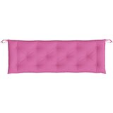  Jastuk za vrtnu klupu ružičasti 150 x 50 x 7 cm tkanina Oxford | shoptok.hr