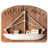 Signes Grimalt Kipci in figurice Čoln Sten Ornament. Kostanjeva | Shoptok.si