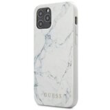  Maska Guess Faceplate Marble za iPhone 12 mini (5.4) bela Cene