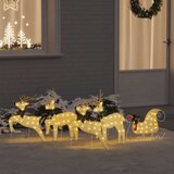  LED Riječni jeleni 5 pcs Zlatno tkanina | shoptok.hr