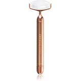 Crystallove Clear Quartz Vibrating Roller pripomoček za masažo za obraz 1 kos | Shoptok.si