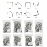 Rosfix PLASTIČNE SPONKE Z VELIKIM VALOM 0,6 MM 100 KOSOV., (22064742) | Shoptok.si