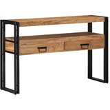  Konzolna stolica Smeđa 120 x 33 x 75 cm Čvrsto drvo akacije | shoptok.hr