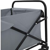  Sklopiva ručna kolica Sivi 94 x 53 x 99 cm Oxford tkanina | shoptok.hr