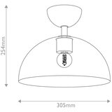  STROPNA SVETILKA Alora Mood 30,5/25,4 cm | Shoptok.si
