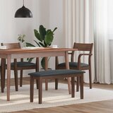  Klupa 90 cm smeđa puna drvena guma | shoptok.hr