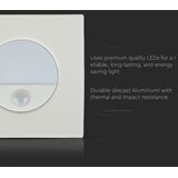  LED svetiljka za stepenište sa senzorom pokreta LED/3W/230V 4000K bela | Eponuda.com
