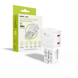 MOBILE ORIGIN 45W Travel Adapter EU /US /UK /AU PW26, white Cijene