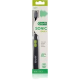 GUM Sonic Daily sonična zobna ščetka Black 1 kos | Shoptok.si