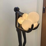  Immax 08808XL - Podna lampa SILUETTE 6xE27/25W/230V, visina 180 cm Human Ball | Eponuda.com